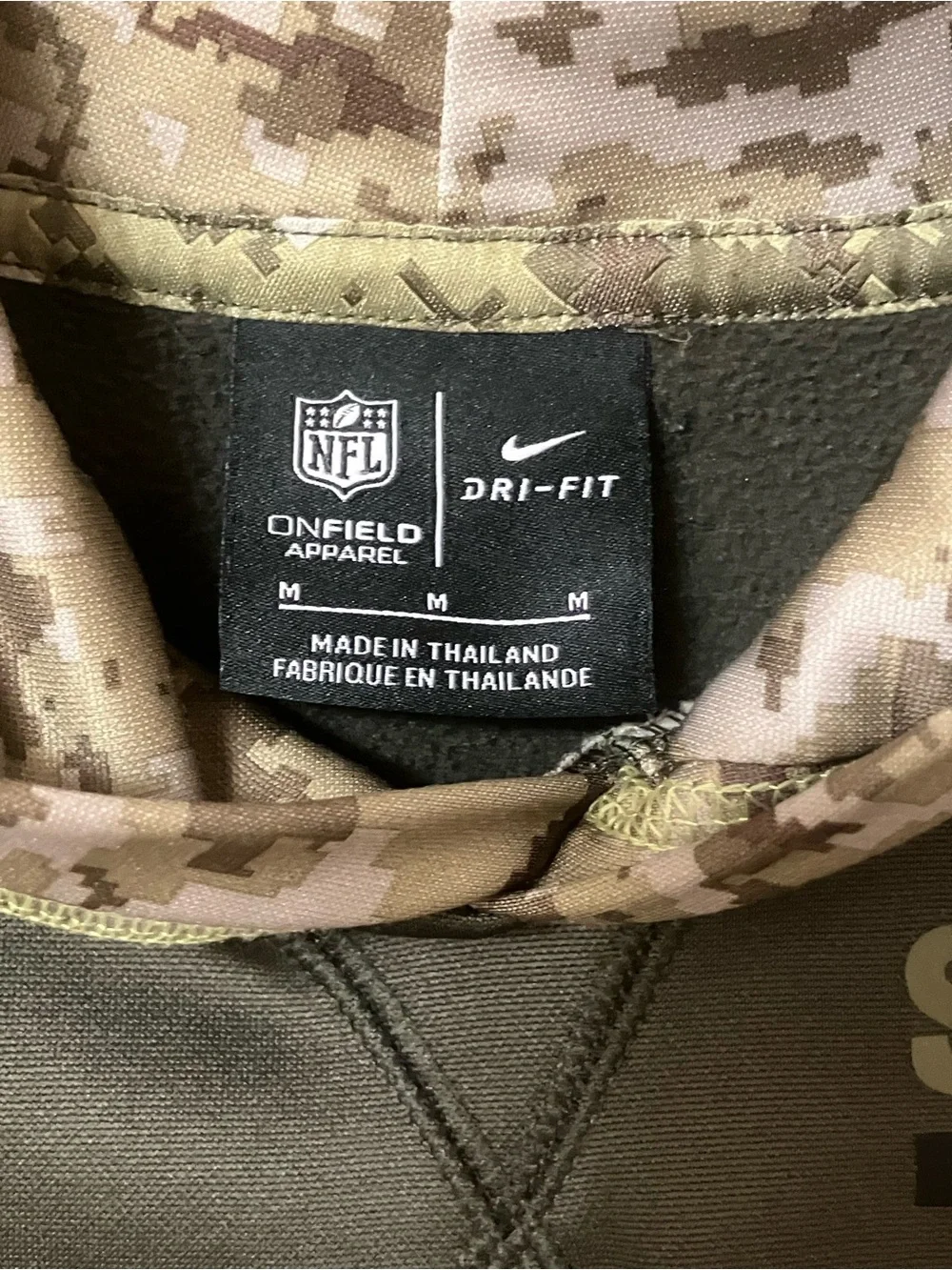 Nike Pittsburgh Steelers Salute To Service 2017 On Field Dri Fit Hoodie Boys YM